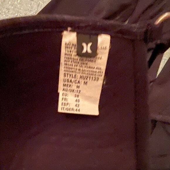 Hurley Padded Bikini Top‎ Black - Picture 2 of 4